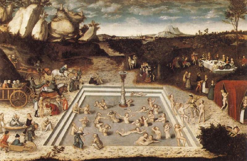 CRANACH, Lucas the Elder The Fountain of Youth